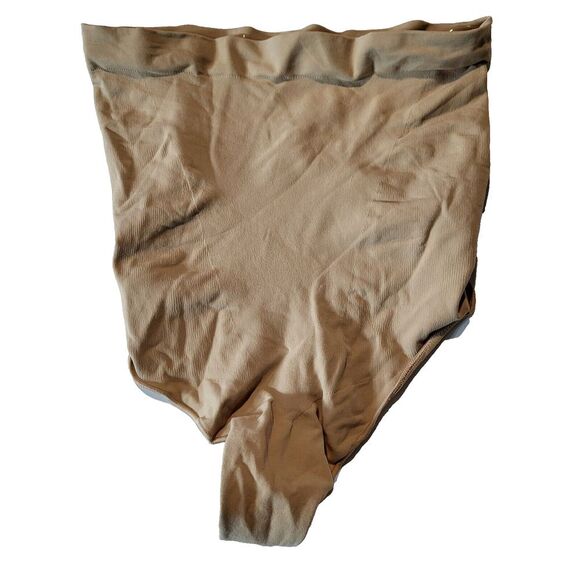 NEW SKIMS Beige High-Waist Thong Size 4X 5X Slimming Shapewear SH-HWT-0119 - Picture 1 of 5